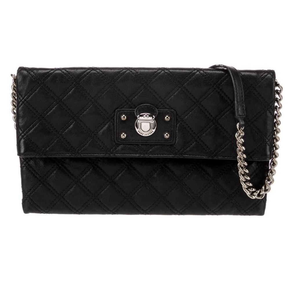 Marc Jacobs Black Leather Shoulder Bag